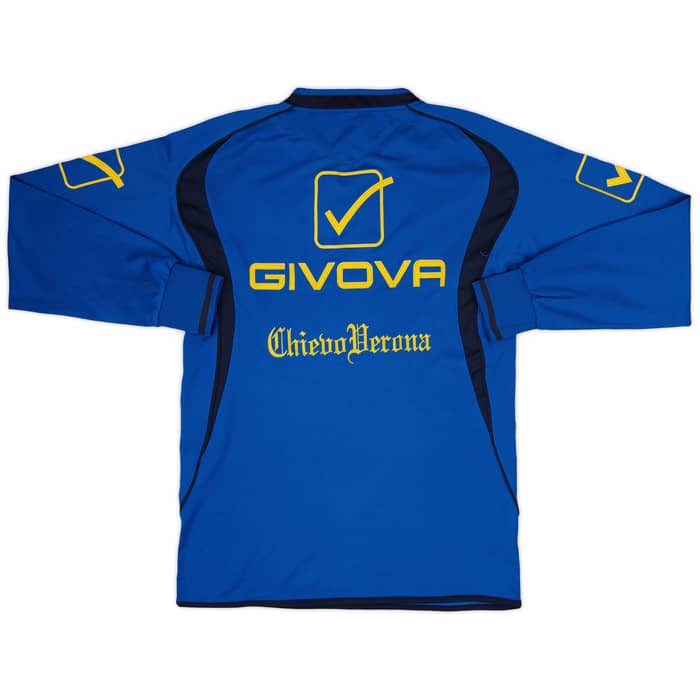 2009-10 Chievo Verona Givova Training L/S Shirt - 8/10 - (M)