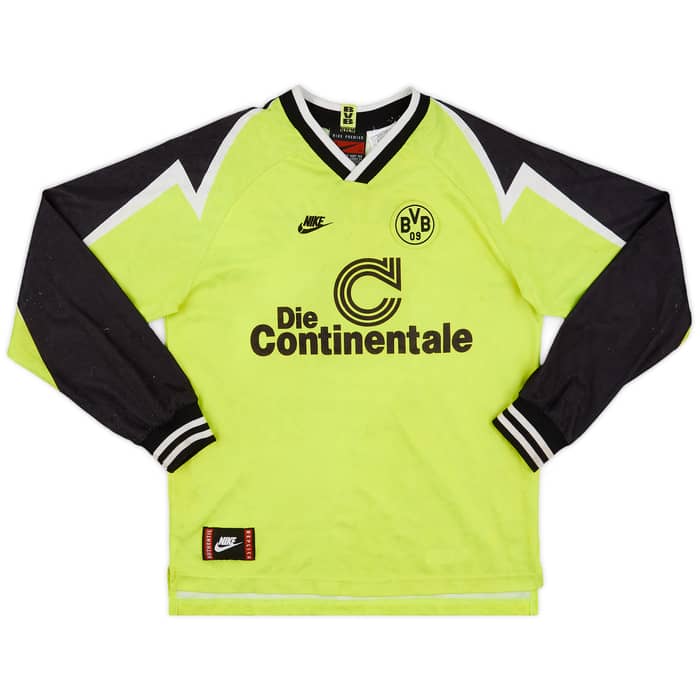 1995-96 Borussia Dortmund 'Deutscher Meister' Home - 6/10 - (XL.Boys)