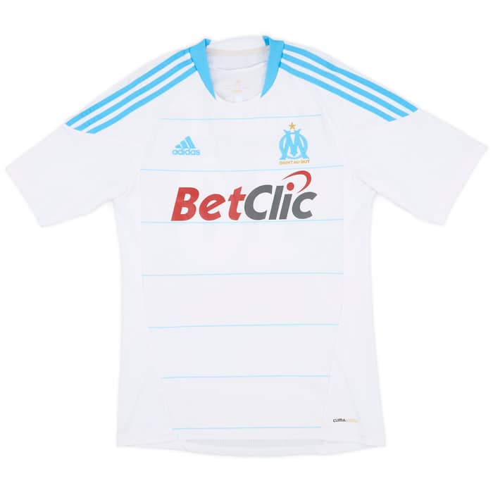 2010-11 Olympique Marseille Home Shirt Gignac #10 - 9/10 - (S)