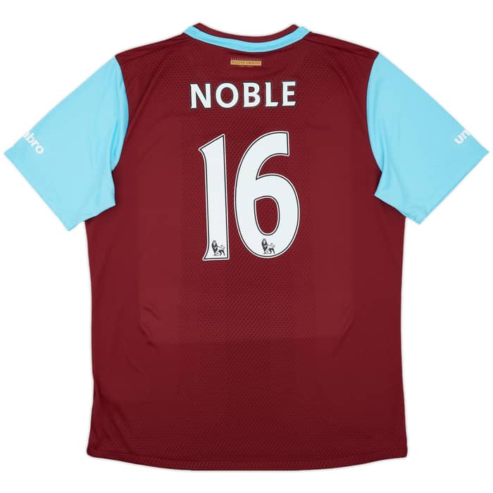 2015-16 West Ham 'Boleyn' Home Shirt Noble #16 (XL)
