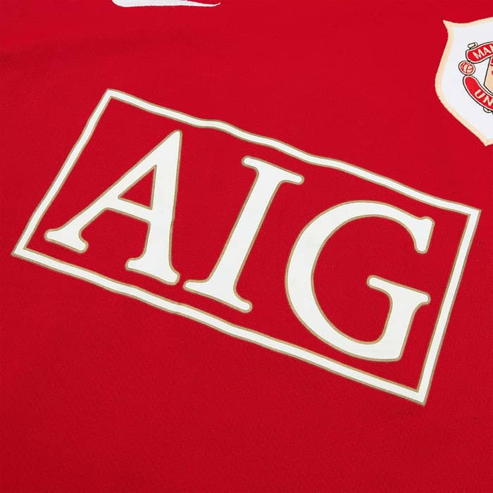 2006-07 Manchester United Home Shirt Rooney #8 - 6/10 - (S)