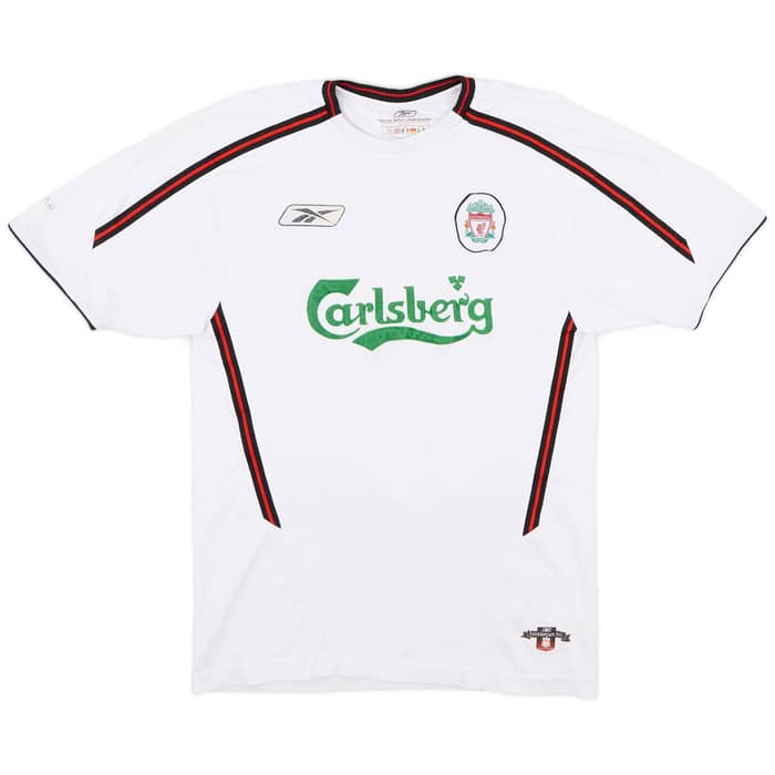 2003-04 Liverpool Away Shirt Gerrard #17 - 7/10 - (S)