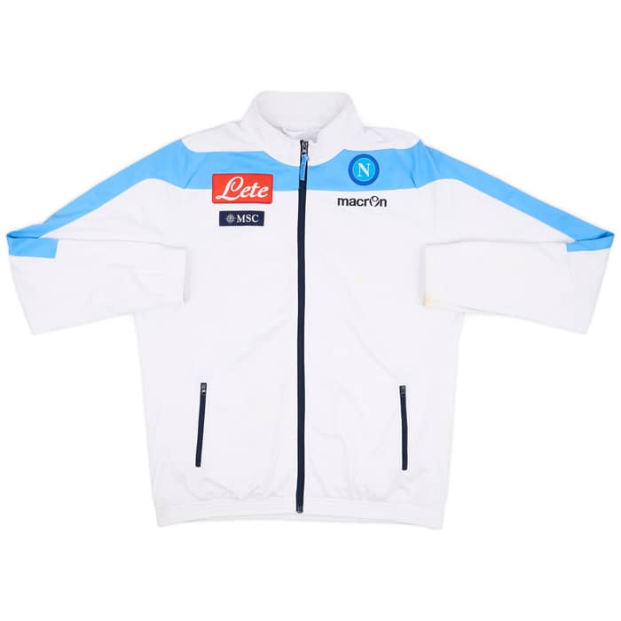 2014-15 Napoli Macron Track Jacket - 7/10 - (3XL)
