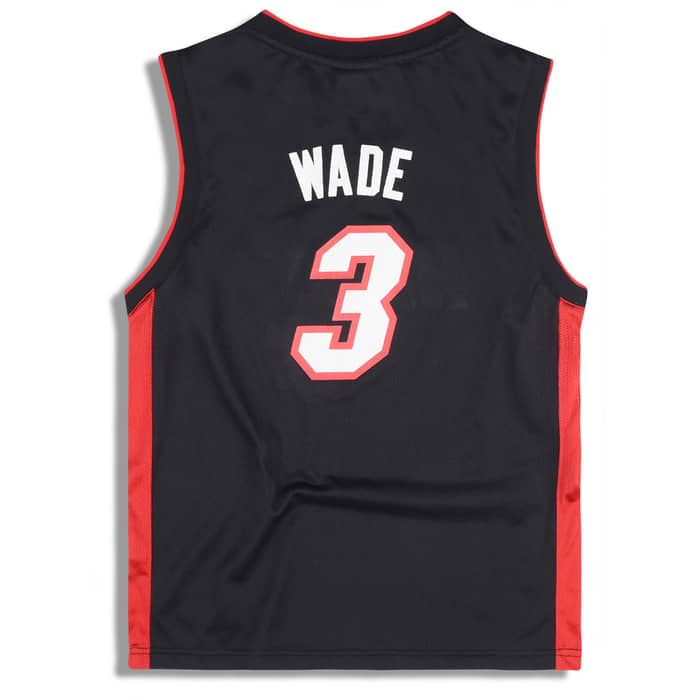 2003-06 Miami Heat Wade #3 Reebok Jersey (Away) Y