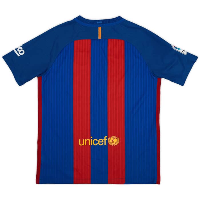 2016-17 Barcelona Home Shirt - 8/10 - (XL.Boys)