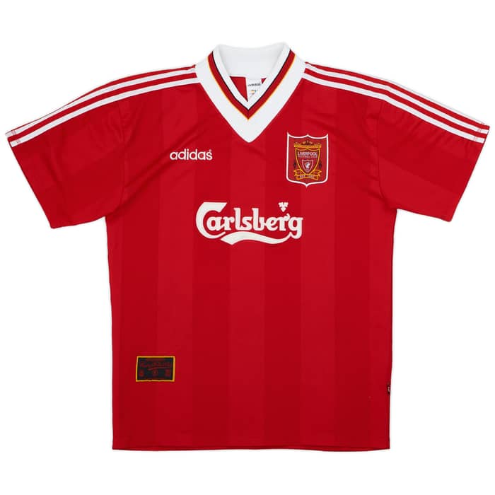 1995-96 Liverpool Home Shirt Fowler #23 - 8/10 - (XL)