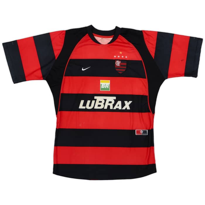 2002-04 Flamengo Home Shirt #10 - 6/10 - (XL)