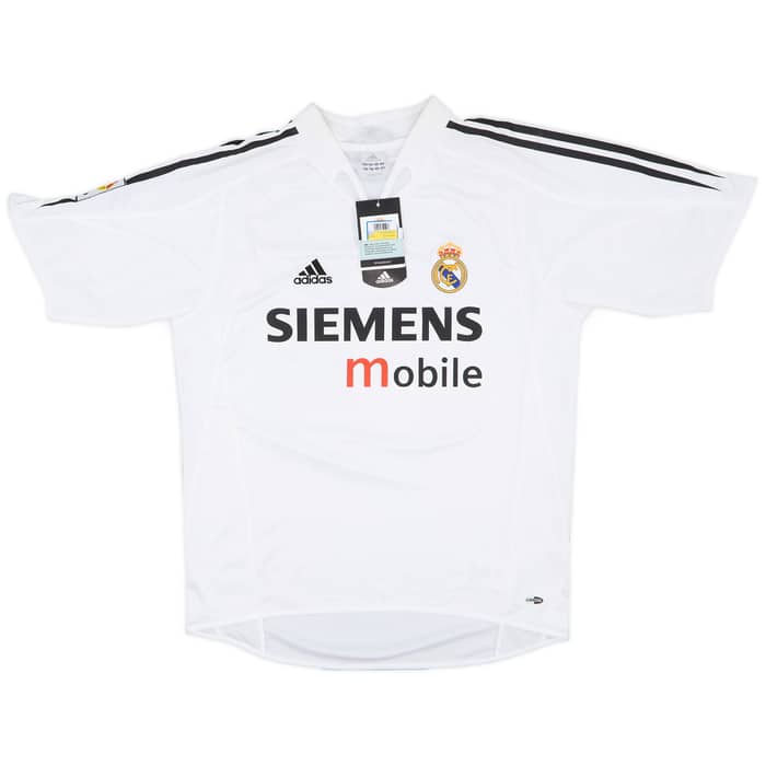 2004-05 Real Madrid Home Shirt Zidane #5 (M)