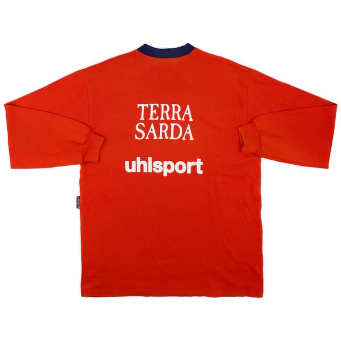 2000-02 Cagliari Uhlsport Sweat Top - 8/10 - (XL)