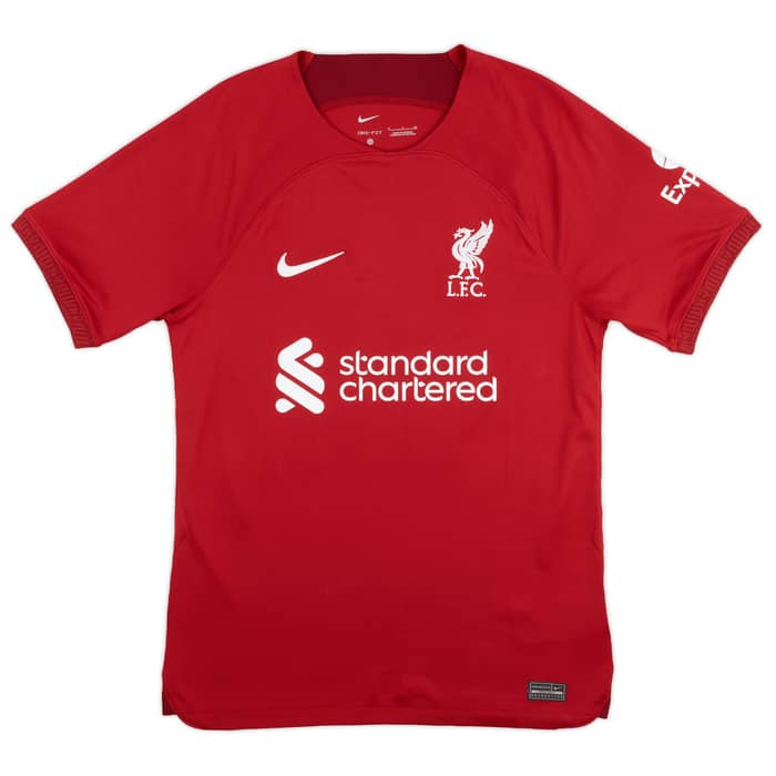 2022-23 Liverpool Home Shirt M.Salah #11 - 9/10 - (S)