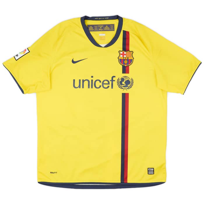 2008-10 Barcelona Away Shirt Messi #10 - 6/10 - (L)