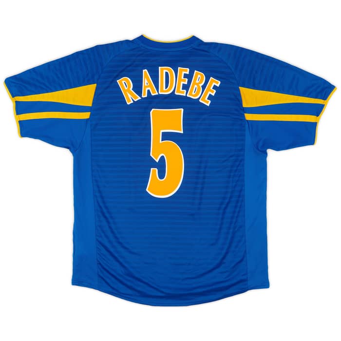2001-03 Leeds United Away Shirt Radebe #5 - 5/10 - (L)