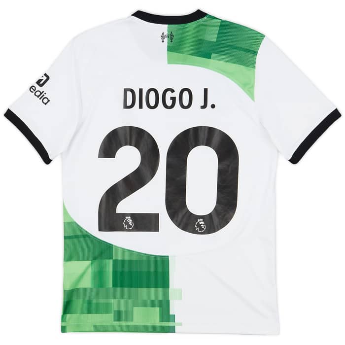 2023-24 Liverpool Away Shirt Diogo J. #20 - 7/10 - (M)
