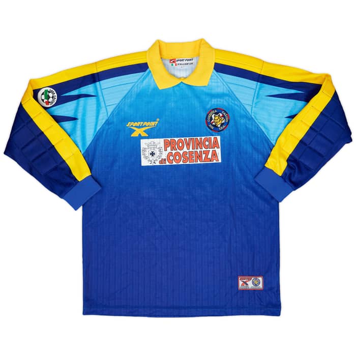 2002-03 Cosenza Match Issue GK Shirt Agliardi #20