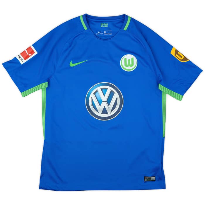 2018-19 Wolfsburg Third Shirt Roussillon #15 - 9/10 - (M)