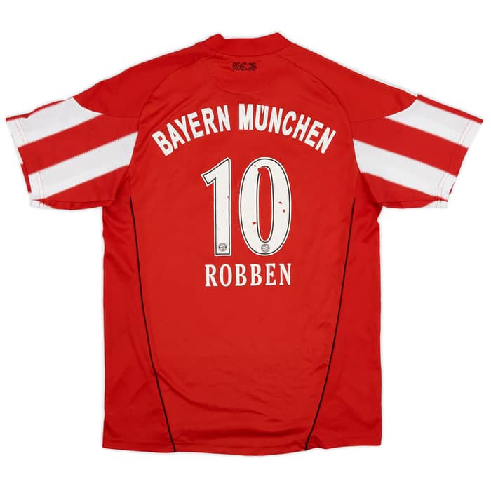 2010-11 Bayern Munich Home Shirt Robben #10 - 5/10 - (XL.Boys)