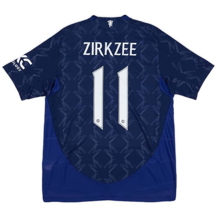 2024-25 Manchester United Away Authentic Shirt Zirkzee #11