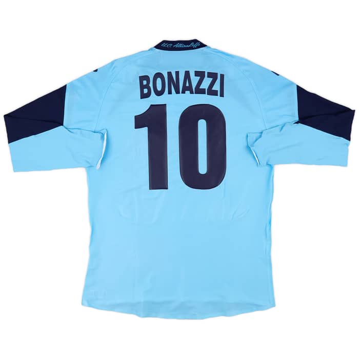 2006-07 AlbinoLeffe Home L/S Shirt Bonazzi #10 - 9/10 - (L)