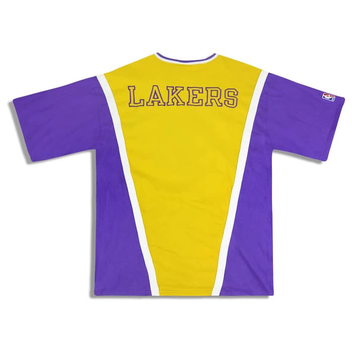1990s Authentic LA Lakers Champion Shooting Shirt L