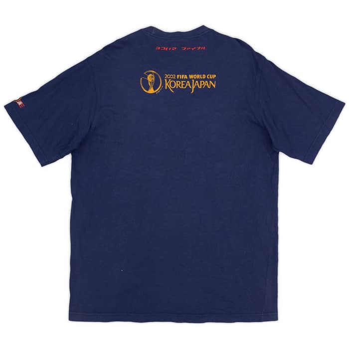 2002 Japan adidas 'Final in Yokohama' Cotton Tee - 8/10 - (XL)