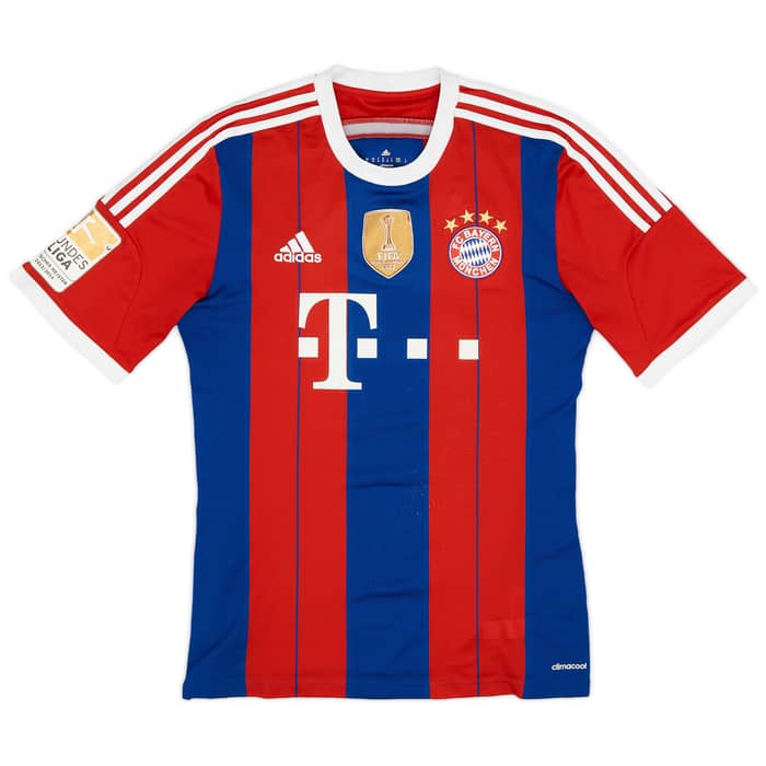 2014-15 Bayern Munich Home Shirt Bernat #18 - 6/10 - (M)