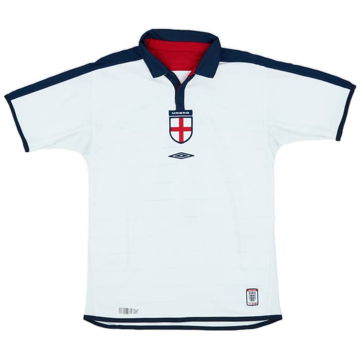 2003-05 England Home Shirt Gerrard #4 - 6/10 - (S)
