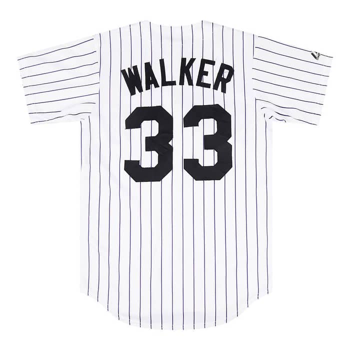 2002-04 Colorado Rockies Walker #33 Majestic Jersey (Home) S