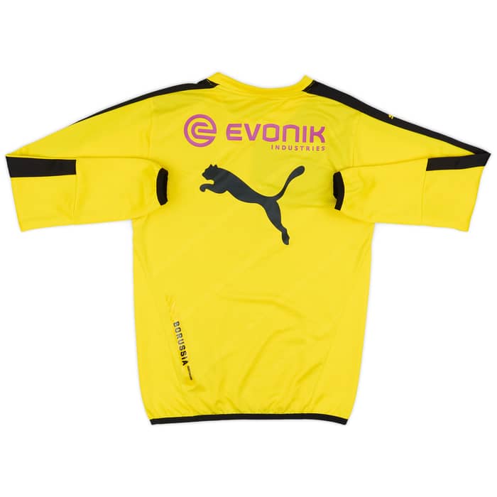 2015-16 Borussia Dortmund Puma Sweat Top - 10/10 - (S)