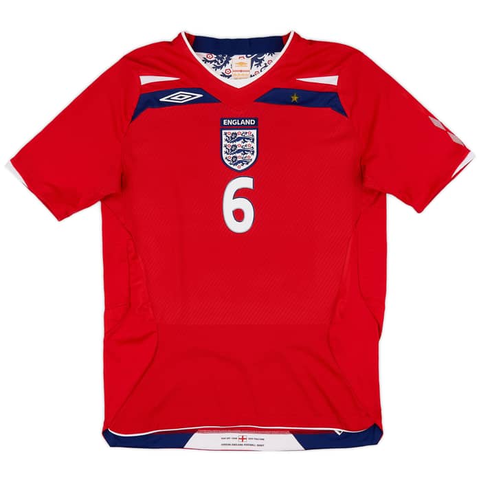 2008-10 England Away Shirt Terry #6 - 7/10 - (M)