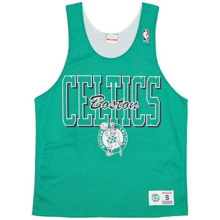 2013-14 Boston Celtics Mitchell & Ness Reversible Jersey - 9/10 - (S)
