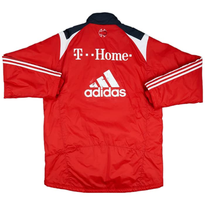 2007-08 Bayern Munich adidas Padded Bench Coat - 5/10 - (L/XL)
