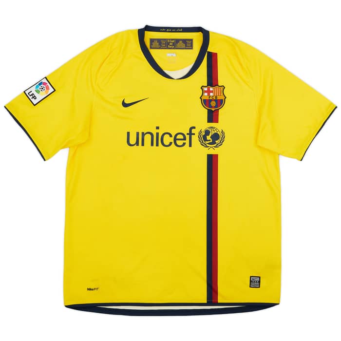 2008-10 Barcelona Away Shirt Messi #10 - 7/10 - (L)
