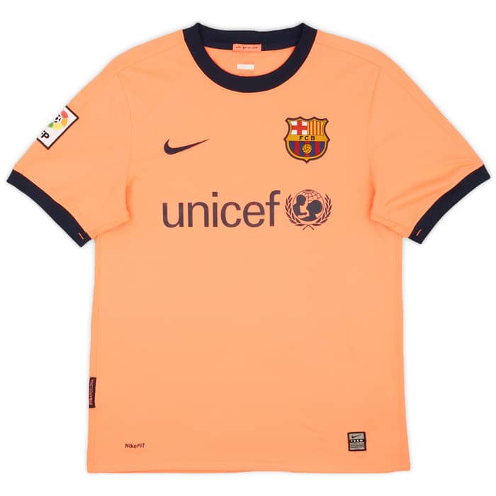2009-10 Barcelona Away Shirt Messi #10 - 6/10 - (M)