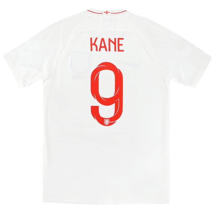 2018-19 England Home Shirt Kane #9