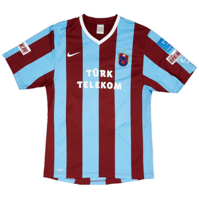 2009-10 Trabzonspor Home Shirt H.Ahmet Sari #99 - 6/10 - (M)