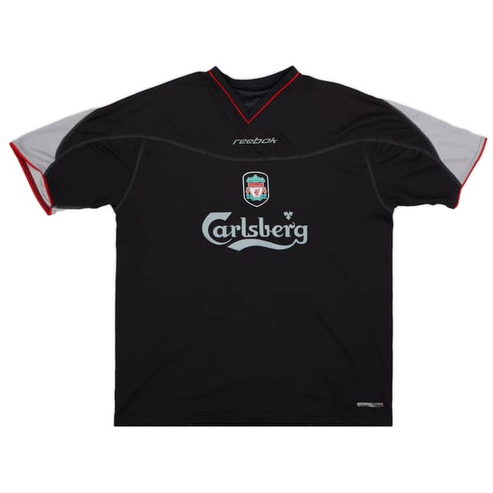 2002-04 Liverpool Away Shirt Gerrard #17 - 8/10 - (M)