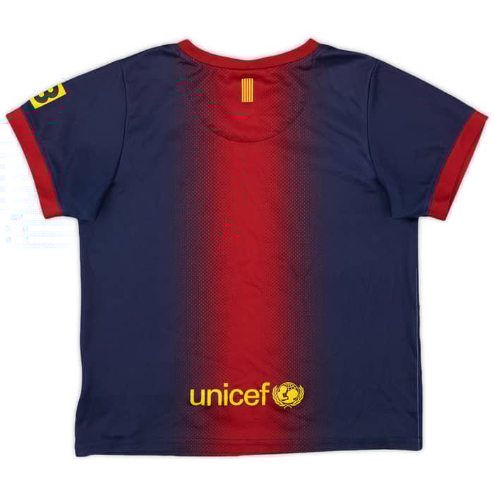 2012-13 Barcelona Home Shirt - 6/10 - (5-6 Years)