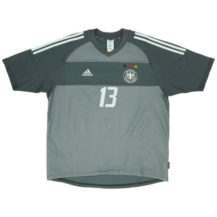 2002-04 Germany Away Shirt Ballack #13 - 7/10 - (XL)