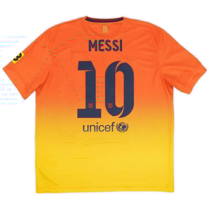 2012-13 Barcelona Away Shirt Messi #10 - 8/10 - (XL)