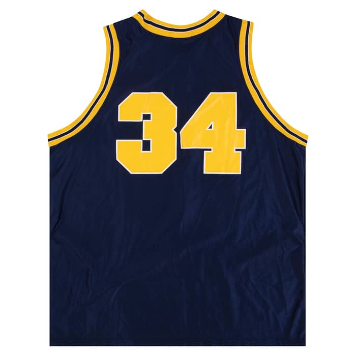 1990s Georgia Tech Yellow Jackets #34 Majestic Jersey (Away) XL