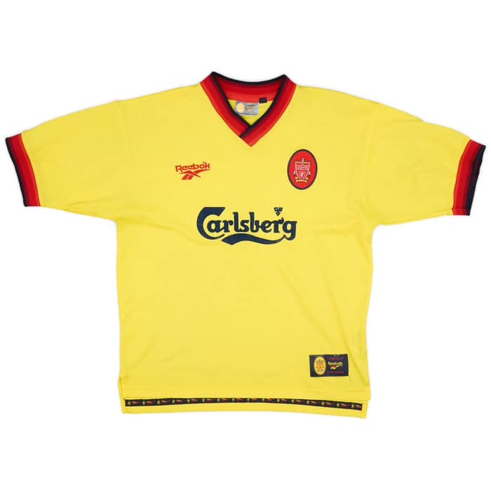 1997-99 Liverpool Away Shirt Fowler #9 - 8/10 - (M)