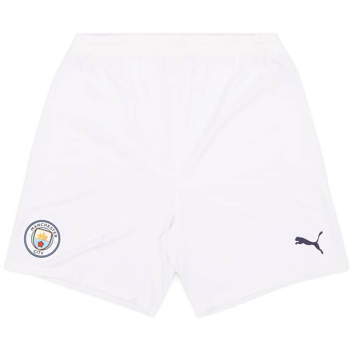 2020-21 Manchester City Player Issue Home Shorts - 5/10