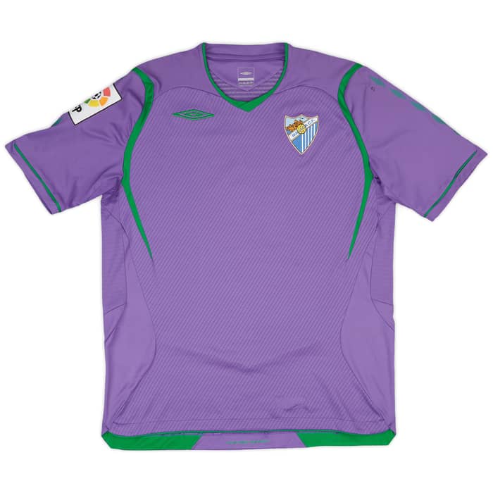 2008-09 Malaga Away Shirt Jesus Gamez #2 - 7/10 - (L)