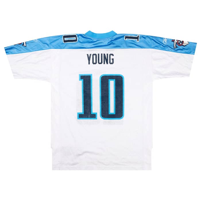 2006 Tennessee Titans Young #10 Reebok On Field Jersey (Away) L
