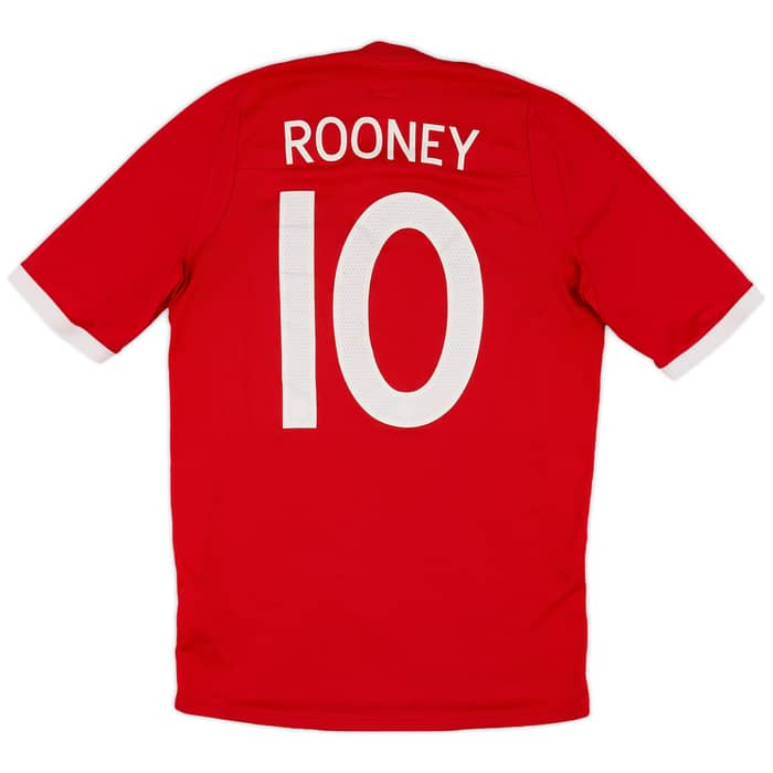 2010-11 England Away Shirt Rooney #10 - 7/10 - (S)