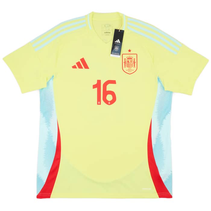 2024-25 Spain Away Shirt Rodrigo #16