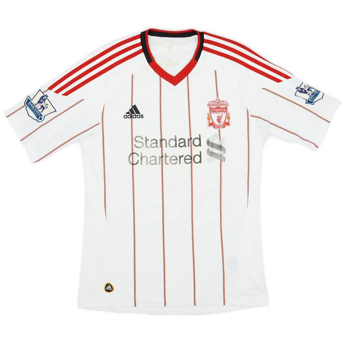 2010-11 Liverpool Away Shirt Gerrard #8 - 5/10 - (M)