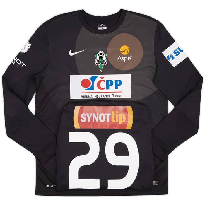 2014-15 FK Jablonec Player Issue GK Shirt # - 9/10 - (L)