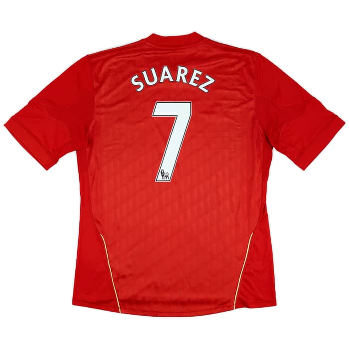 2010-12 Liverpool Home Shirt Suarez #7 - 5/10 - (L)