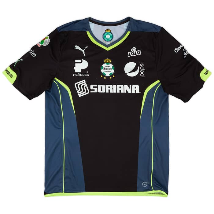 2014-15 Santos Laguna Away Shirt Darwin Q. #3 - 8/10 - (L)
